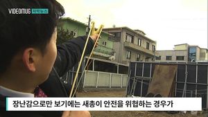 [자막뉴스] 주택가에 쇠구슬 쏜 '철부지' 50대