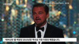 [비디오머그] 디캐프리오 26년 만의 쾌거&hellip;남우주연상 수상 소감