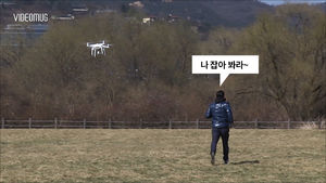 [비디오머그] 자체 충돌 방지 기능 탑재&hellip;DJI, 지능형 항공촬영 드론 '팬텀 4' 한국 출시