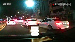 [비디오머그] '인과응보' 음주 뺑소니 차량&hellip;도망가다 1m 난간 아래로 전복