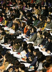 섬네일이미지  2:12일 오후 서울 성동구 행당동 한양대학교 체육관에서 종로학원 '대폭 바뀐 수능에 따른 대학입시전략 설명회'가 열리고 있다.
