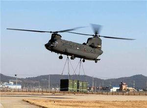 "100년 명품 '하늘의 짐꾼' 치누크 헬기"