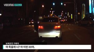 [자막뉴스] 경적 소리에 '욱'&hellip;4차례 들이받은 20대 여성