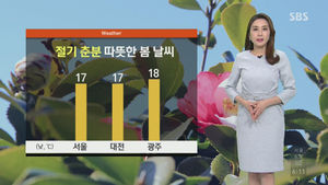 [날씨] 따뜻한 봄 날씨 이어져&hellip;미세먼지 '나쁨'