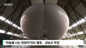 [비디오머그] 하늘을 나는 엉덩이?&hellip;특이한 모습의 항공기