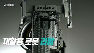 [비디오머그] 11초 만에 뚝딱 애플, 아이폰 분해 로봇 '리암' 공개