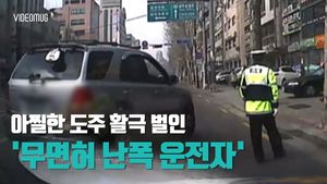 [비디오머그] 경찰 피해 광란의 도주&hellip;잡고 보니 수배자?