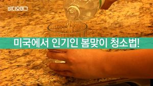 [비디오머그] 식초&middot;버터 칼로 봄맞이 청소 끝! "간단해요"