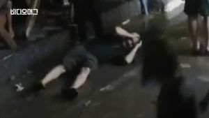[비디오머그] 어깨 부딪혔다고&hellip;관광객 무자비한 폭행