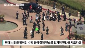 [자막뉴스] 美, 트럼프 반대 시위 격화&hellip;유혈 충돌 '아수라장'
