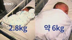 [비디오머그] 내가 바로 ‘자이언트 베이비’&hellip;호주서 6㎏짜리 신생아 탄생