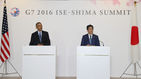섬네일이미지  5:버락 오바마 미국 대통령과 아베 신조(安倍晋三) 일본 총리는 25일 밤 일본 미에현 이세시마에서 정상회담을 갖고 북한의 위협에 대한 억지력 및 방위능력 강화에 합의했다고 말했다.