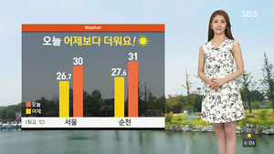 [날씨] 전국 대체로 '맑음'&hellip;낮 동안 크게 더워