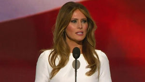 멜라니아 퇴원…트럼프, 축하 트윗에 '멜라니'로 오타