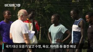 [비디오머그] 국기 대신 오륜기 달고&hellip;올림픽 도전하는 난민들