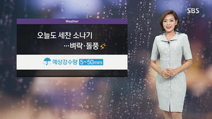 [날씨] 이번 주 내내 '찜통더위'&hellip;오후에 소나기