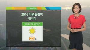 [날씨] 전국 대부분 '폭염특보'&hellip;서쪽 지역 소나기