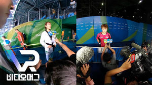 [비디오머그 VR] 탁구 정영식 & 태권도 김소희 인터뷰