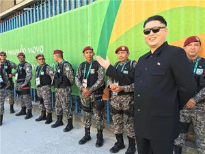 "北 김정은이 올림픽 참관?"&hellip;브라질방문 홍콩 대역배우 인기