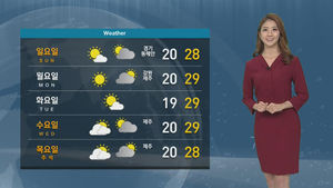 [날씨] 일교차 10도 이상&hellip;전국 곳곳에 소나기