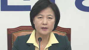 추미애 "최순실 게이트, 대통령으로부터 시작"
