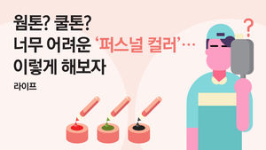 [라이프] 웜톤? 쿨톤? 너무 어려운 '퍼스널 컬러'…이렇게 해보자