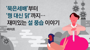 [라이프] '묵은세배'부터 '꿩 대신 닭'까지…재미있는 설 풍습 이야기