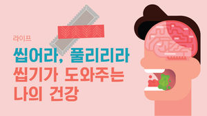 [라이프] 씹어라, 풀리리라&hellip;'씹기'가 도와주는 나의 건강