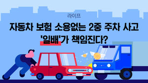 [라이프] 자동차 보험 소용없는 2중 주차 사고&hellip;'일배'가 책임진다?