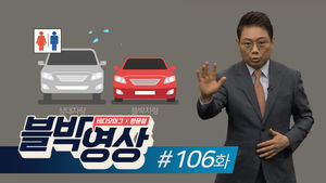 [비디오머그 블박영상] 거기서 화장실을 왜! 제106화 커브길 정차 차량에 그대로 추돌