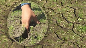 바닥 드러낸 댐&hellip;극심한 봄 가뭄에 타들어 가는 농심