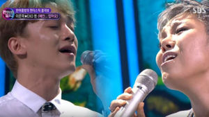 [SBS Star] VIDEO: EXO CHEN & Lee Eun Mi's Legendary Duet Stage!