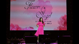 [SBS Star] Nothing Can Stop Fans from Seeing Park Shin-hye, Not Even a Typhoon!