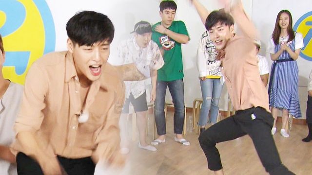 Lee Kwang-soo's Hip Dance VS. Kang Ha-neul's Knee-Sliding Dance