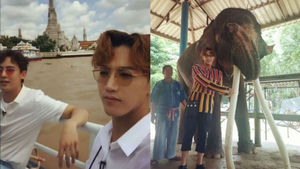 [SBS Star] VIDEO: 2PM Jun.K and Nichkhun Enjoy Vacation in Thailand