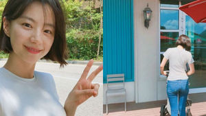 [SBS Star] Park Soo-jin Enjoys Her Family's Picnic Day!