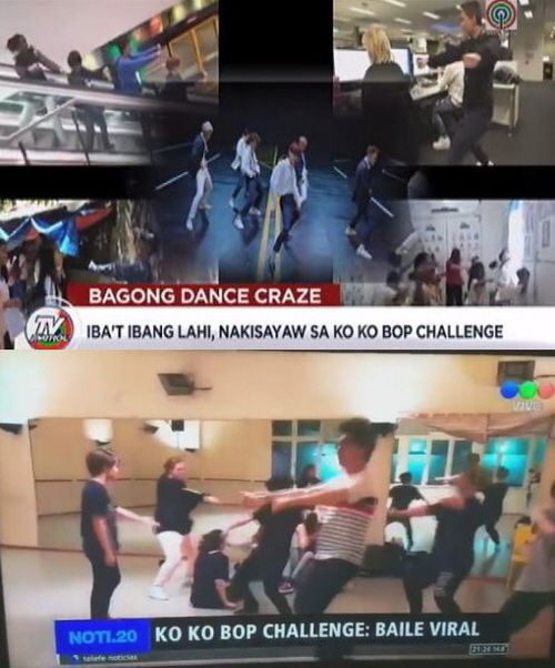 [SBS Star] EXO's 'Ko Ko Bop' Challenge Goes Viral Worldwide!