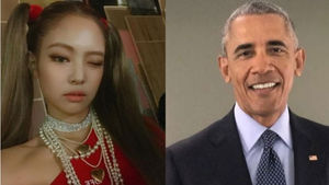 [SBS Star] Barack Obama Spotted to Follow BLACKPINK's JENNIE!