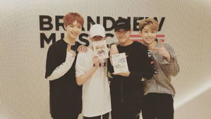 [SBS Star] BRANDNEW BOYS Reunited! MXM to Give Signed CD to Wanna One