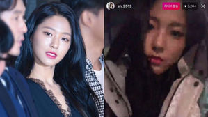 [SBS Star] "Nobody Recognizes Her!" AOA's Seolhyun on a Public Transportation?