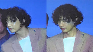 [SBS Star] 'Poodle's Hair' Won Bin Finally Shows Up to Public!
