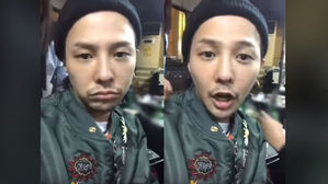 [SBS Star] G-DRAGON with a Mustache, "I'm not growing it"