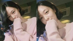[SBS Star] Sulli Surprises Her Fans with a Lovely New Hairstyle