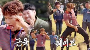 [SBS Star] VIDEO: Kim Jong Kook's Cute Muscle Dance to 'Baby Shark'