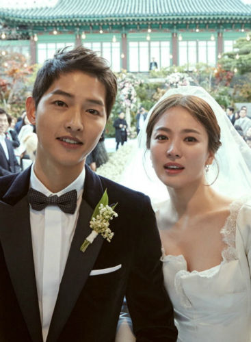 [SBS Star] VIDEO: Top Stars Arrive at Song-Song Couple's Wedding!