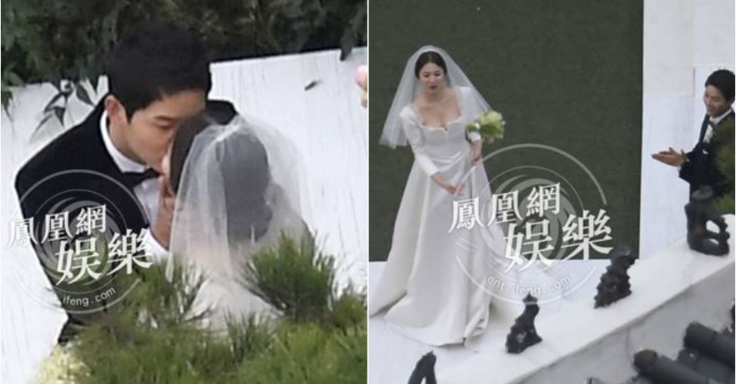 [SBS Star] Chinese Media Secretly Fly Drones at Song-Song Couple's Wedding Illegally