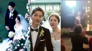 [SBS Star] Who Flew Drones at Song-Song Couple's Wedding?