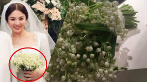 [SBS Star] Song Hye-kyo's Wedding Bouquet, "It was made by me!"