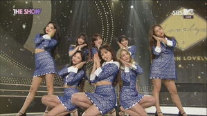 [SBS Star] VIDEO: Lovelyz's Lovely 'Twinkle' 'Triangle' Comeback Stage