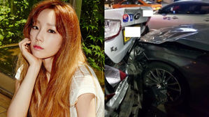 [SBS Star] Taeyeon Involved in Multi-vehicle Accident; Claims Vary